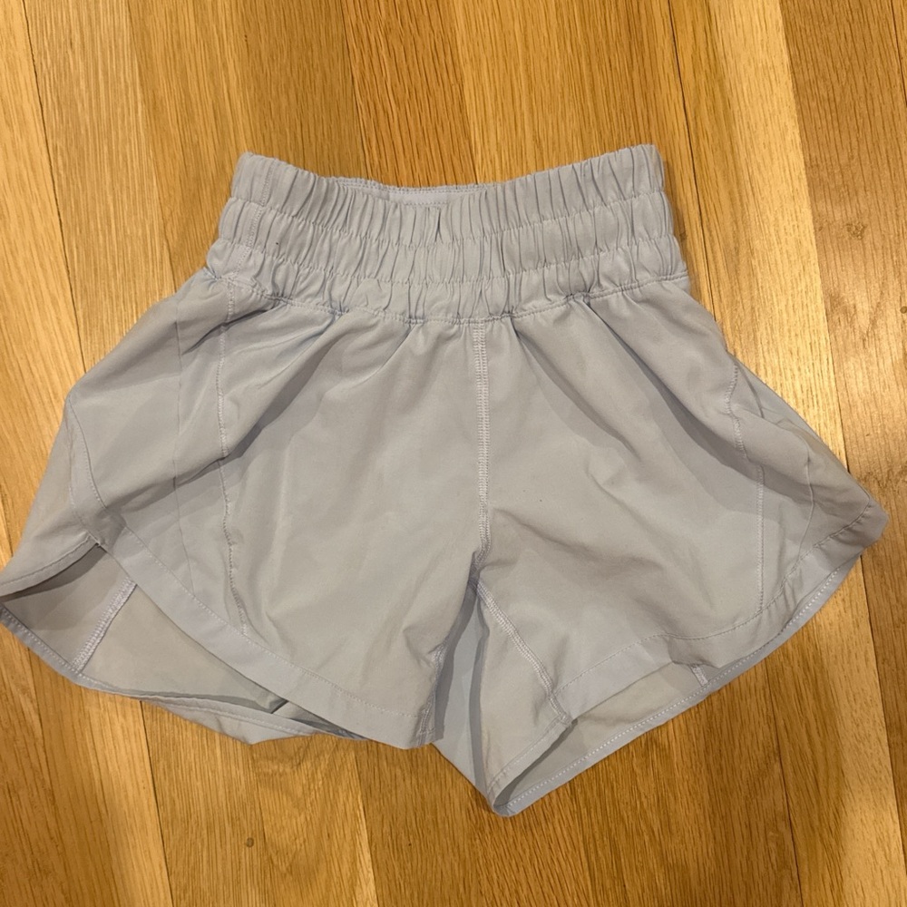 Lululemon Light Gray Women's Athletic Shorts
